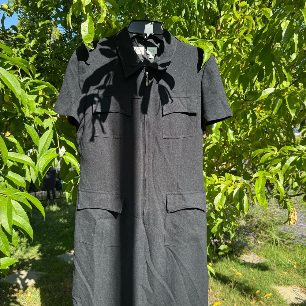 Liz Claiborne Vintage Black Zippered Dress